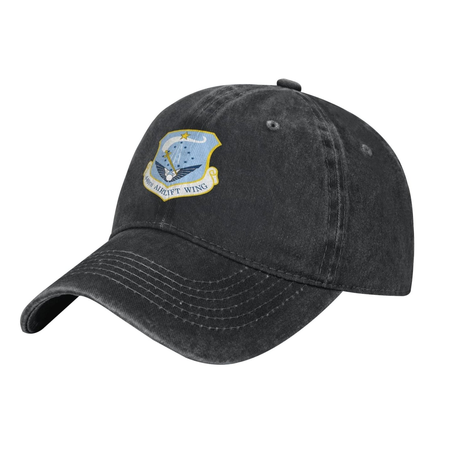446th Airlift Wing Printing unisex baseball cap adjustable cap veteran gift