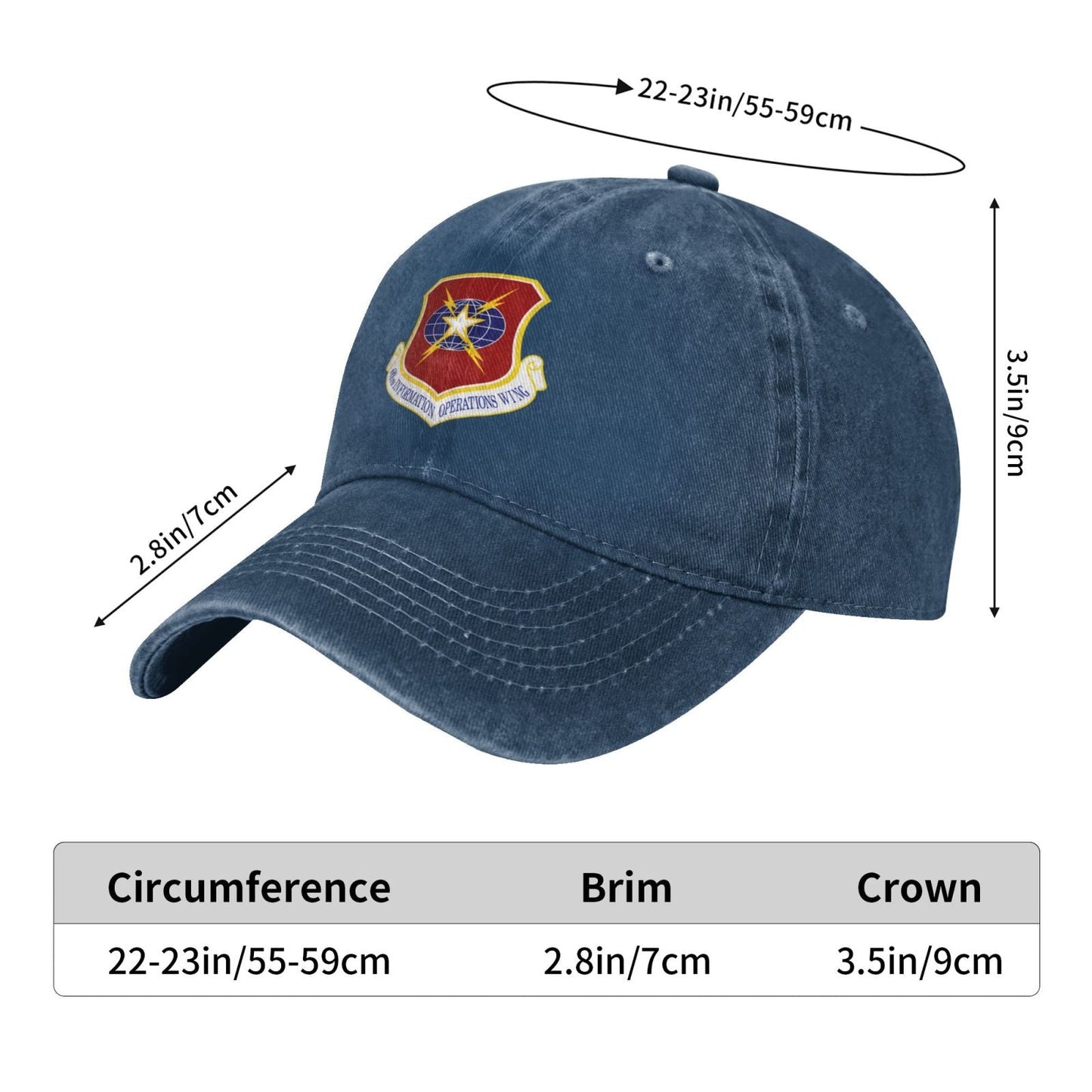 USAF-688th Information Operations Wing Printing unisex baseball cap adjustable cap veteran gift