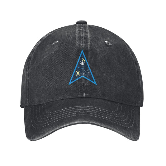 Space Delta 10 Emblem Printing unisex baseball cap adjustable cap veteran gift