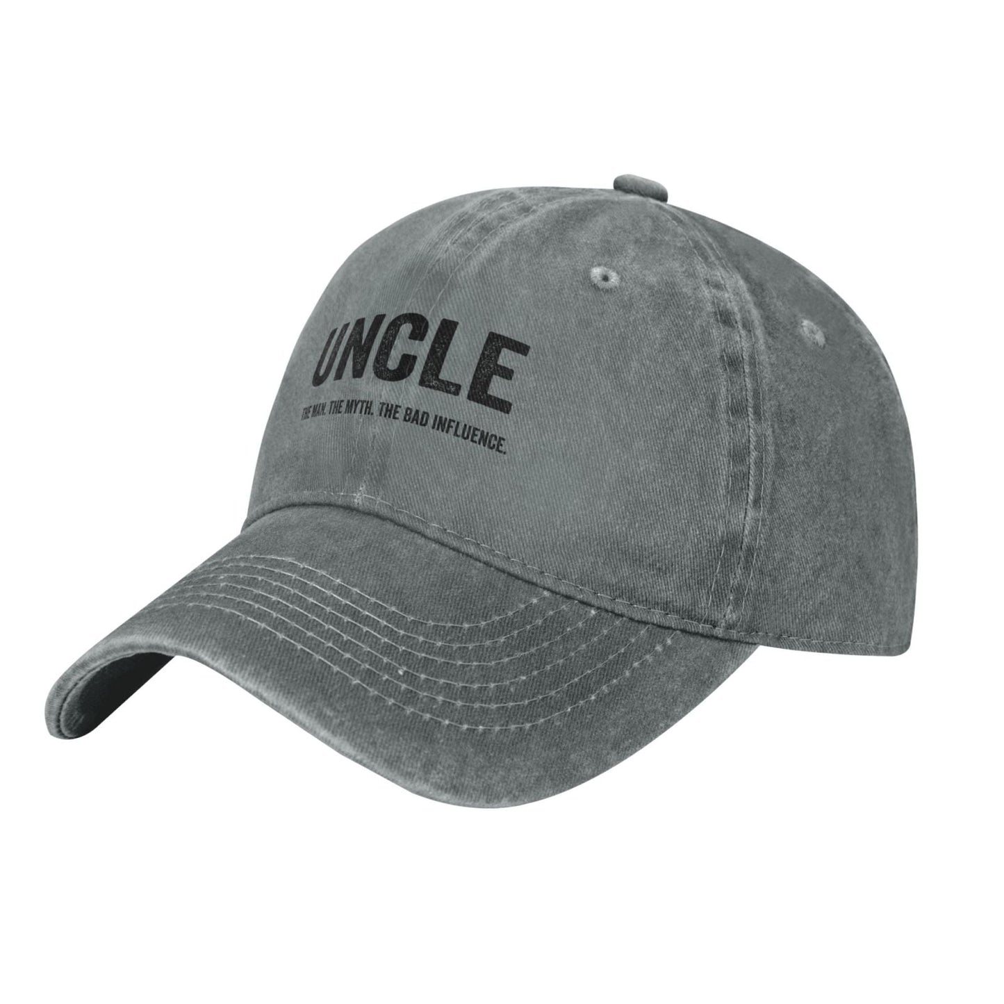 Uncle The Bad Influence Printing unisex baseball cap adjustable hats Outdoor leisure hat trucker cap