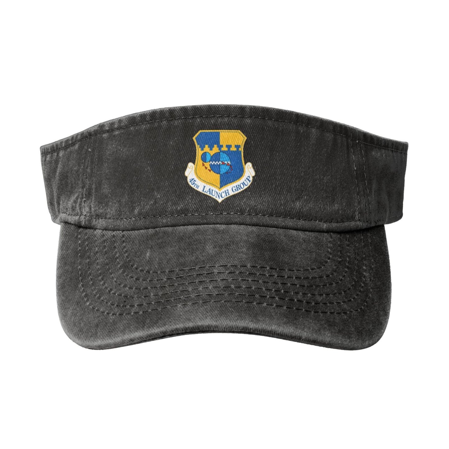 45th Launch Group-Emblem Printing adjustable Empty Top Baseball Sun Cap unisex outdoor sport hat veterans gift
