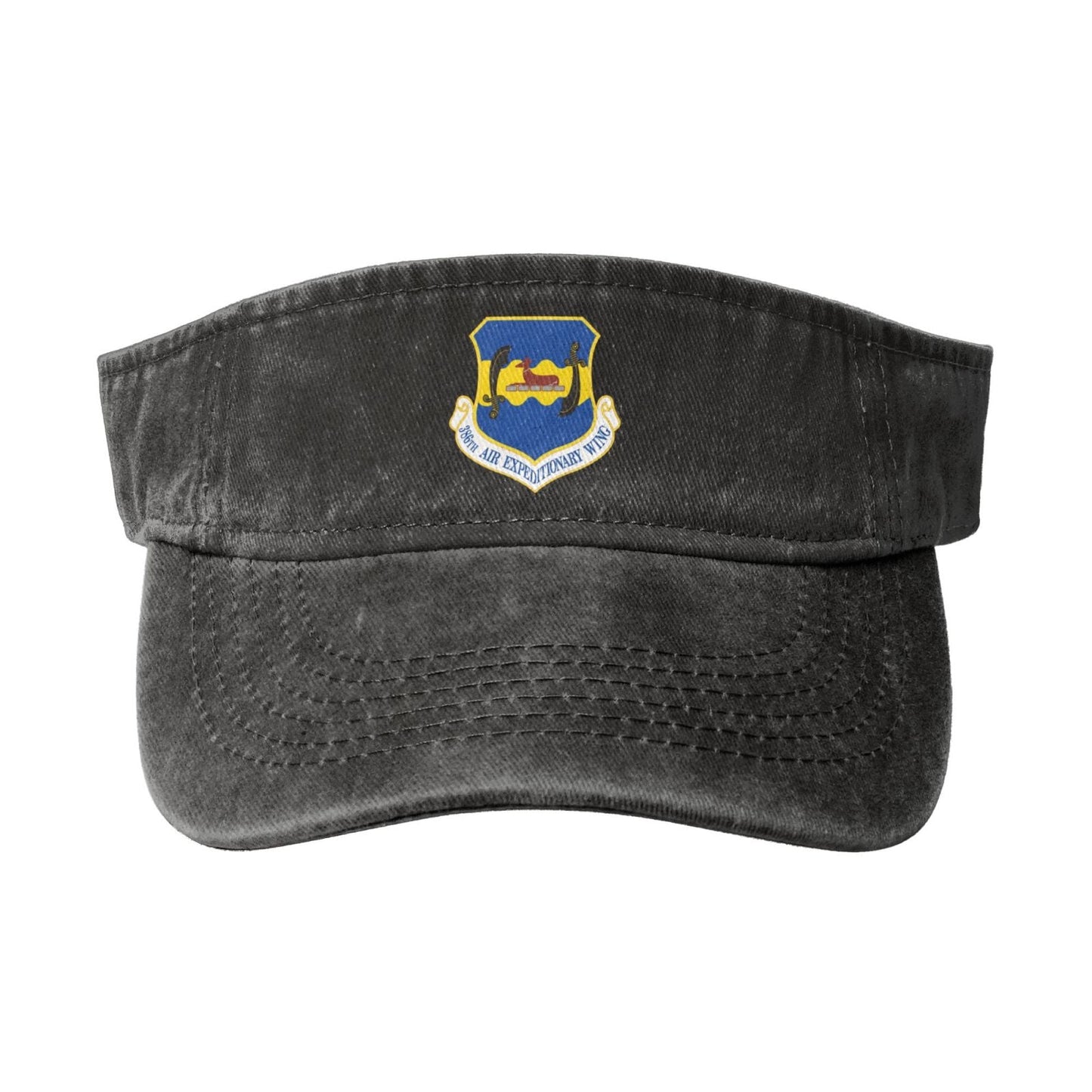 386th Air Expeditionary Wing Printing adjustable Empty Top Baseball Sun Cap unisex outdoor sport hat veterans gift