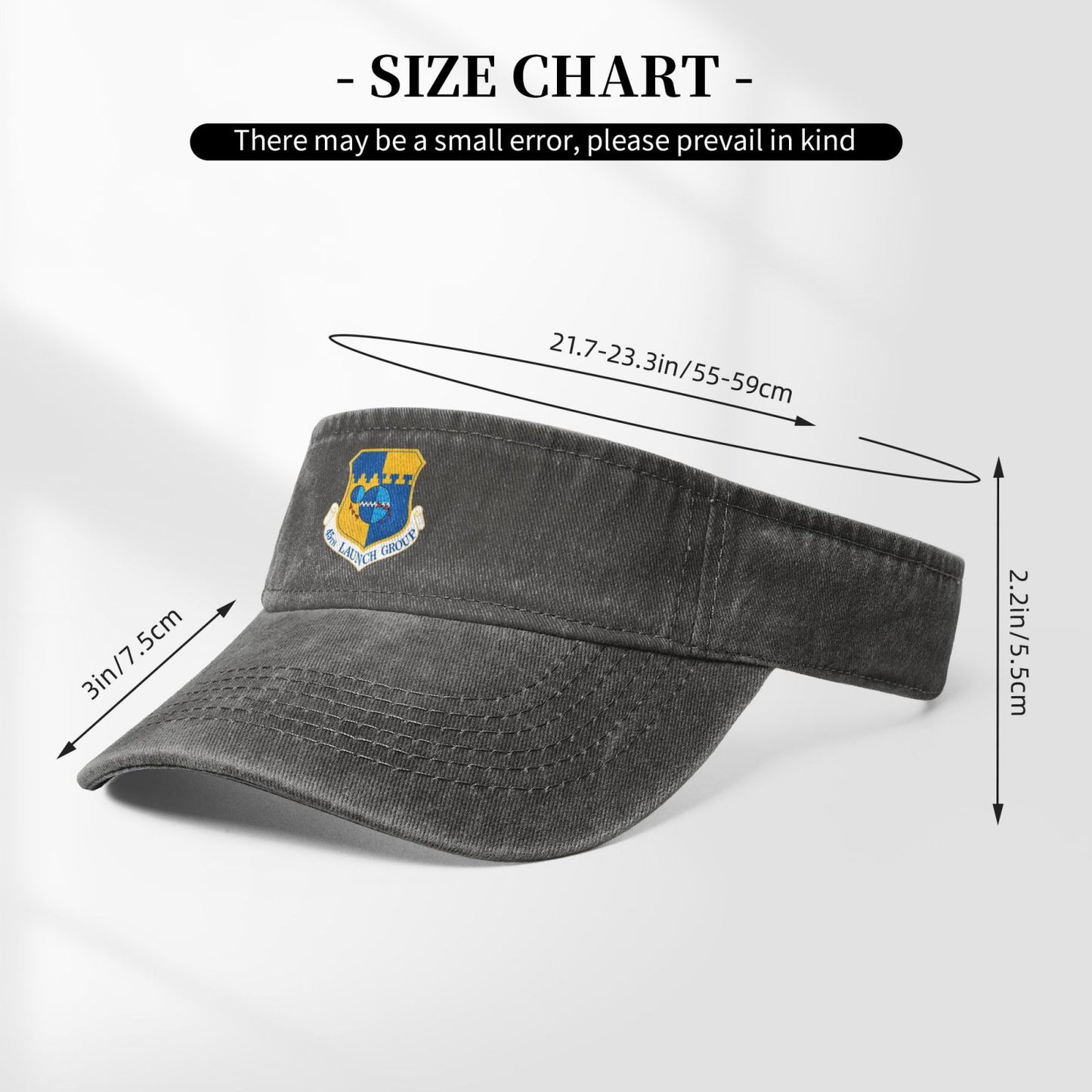 45th Launch Group-Emblem Printing adjustable Empty Top Baseball Sun Cap unisex outdoor sport hat veterans gift