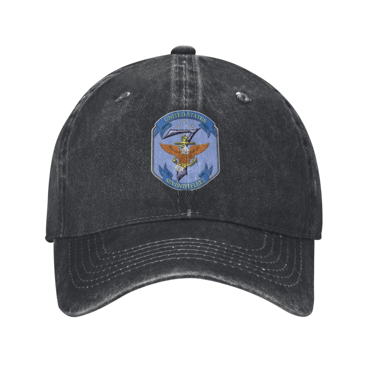 United States Seventh Fleet Insignia Printed unisex baseball cap adjustable cap veteran gift