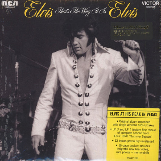 Elvis Presley That's The Way It Is Vinyl LP Box Set New 2014 - VINYL LP "VINYLBADGES"