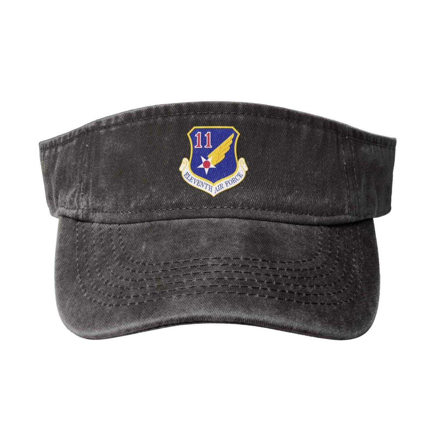 Eleventh Air Force-Emblem Printing adjustable Empty Top Baseball Sun Cap unisex outdoor sport hat veterans gift