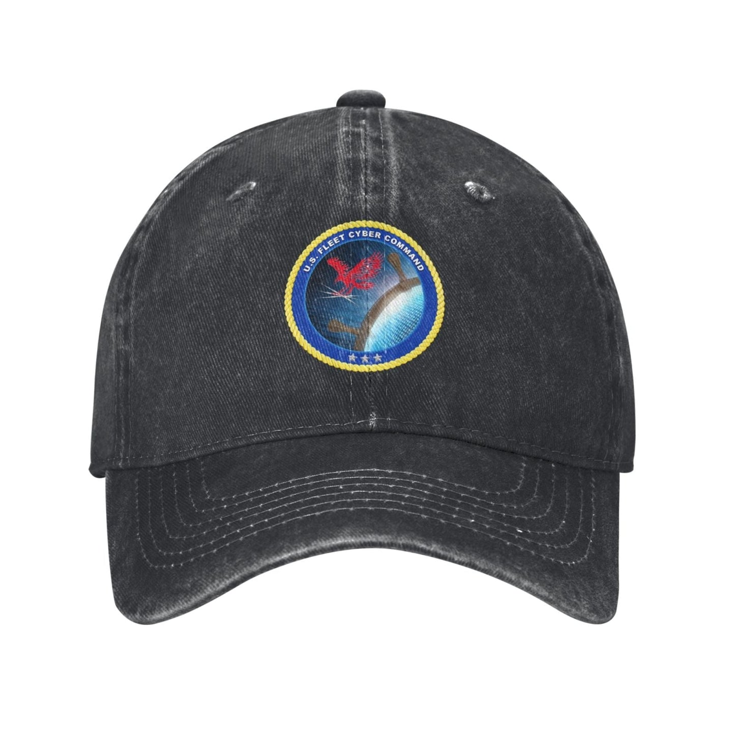 Seal Of The United States Fleet Cyber Command Printed unisex baseball cap adjustable cap veteran gift