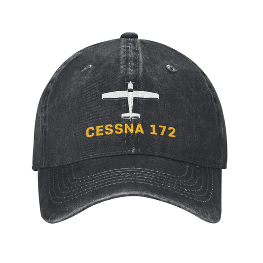 Cessna 172 Printing unisex baseball cap adjustable hats Outdoor leisure hat veteran gift