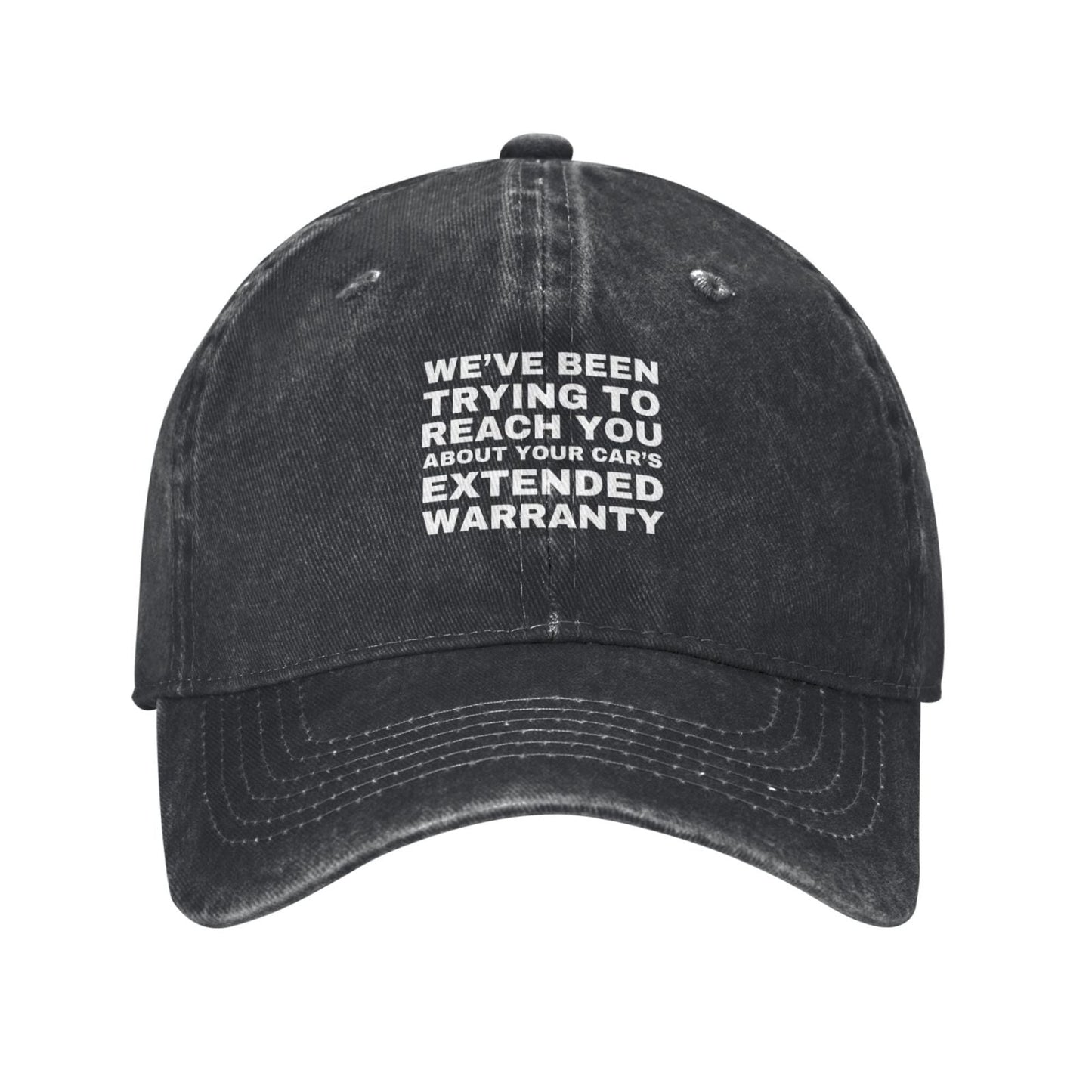 Car Extended Warranty Meme Printed unisex baseball cap adjustable cap outdoor sunshade trucker hat