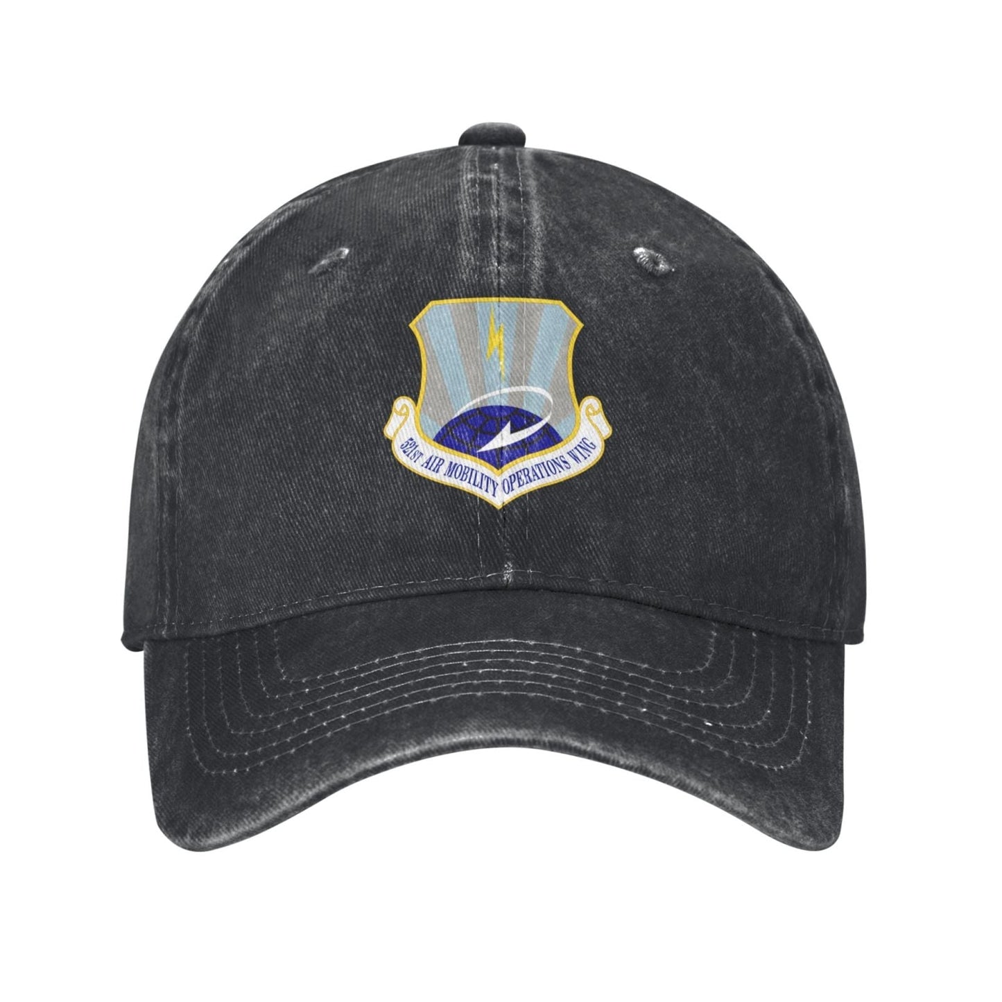 521st Air Mobility Operations Wing Printing unisex baseball cap adjustable cap veteran gift