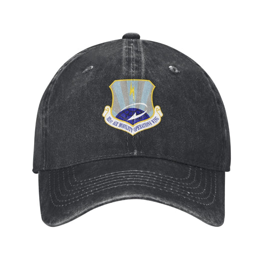 521st Air Mobility Operations Wing Printing unisex baseball cap adjustable cap veteran gift