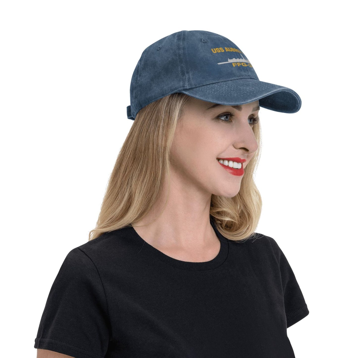 USS Aubrey Fitch (FFG-34) Printed unisex baseball cap adjustable cap veteran gift