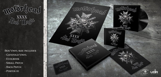 MOTORHEAD BAD MAGIC LP VINYL NEW LIMITED EDITION BOX SET - VINYL LP "VINYLBADGES"