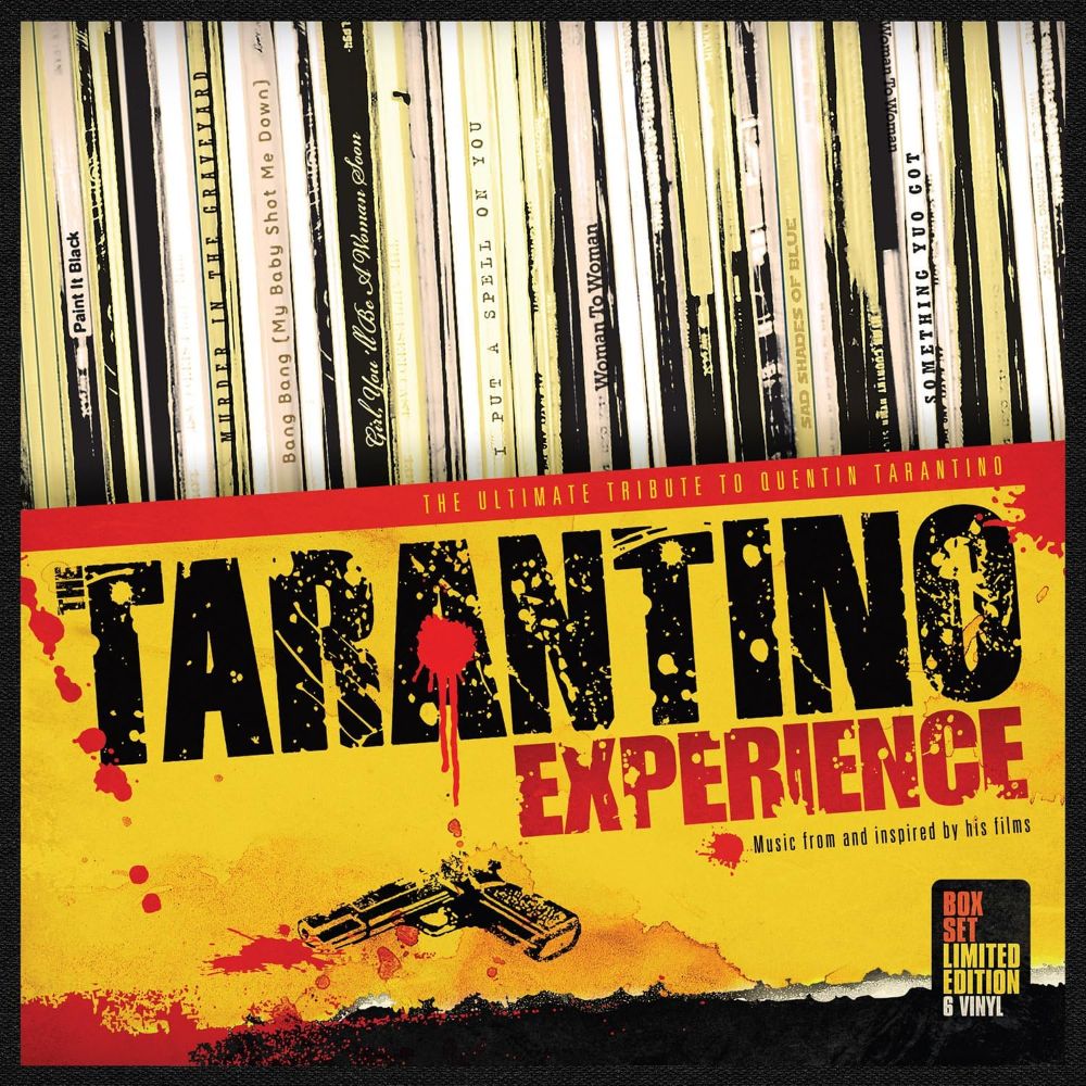 The Tarantino Experience Vinyl LP Box Set Red, Yellow & Black Splatter Colour 2025 - VINYL LP "VINYLBADGES"