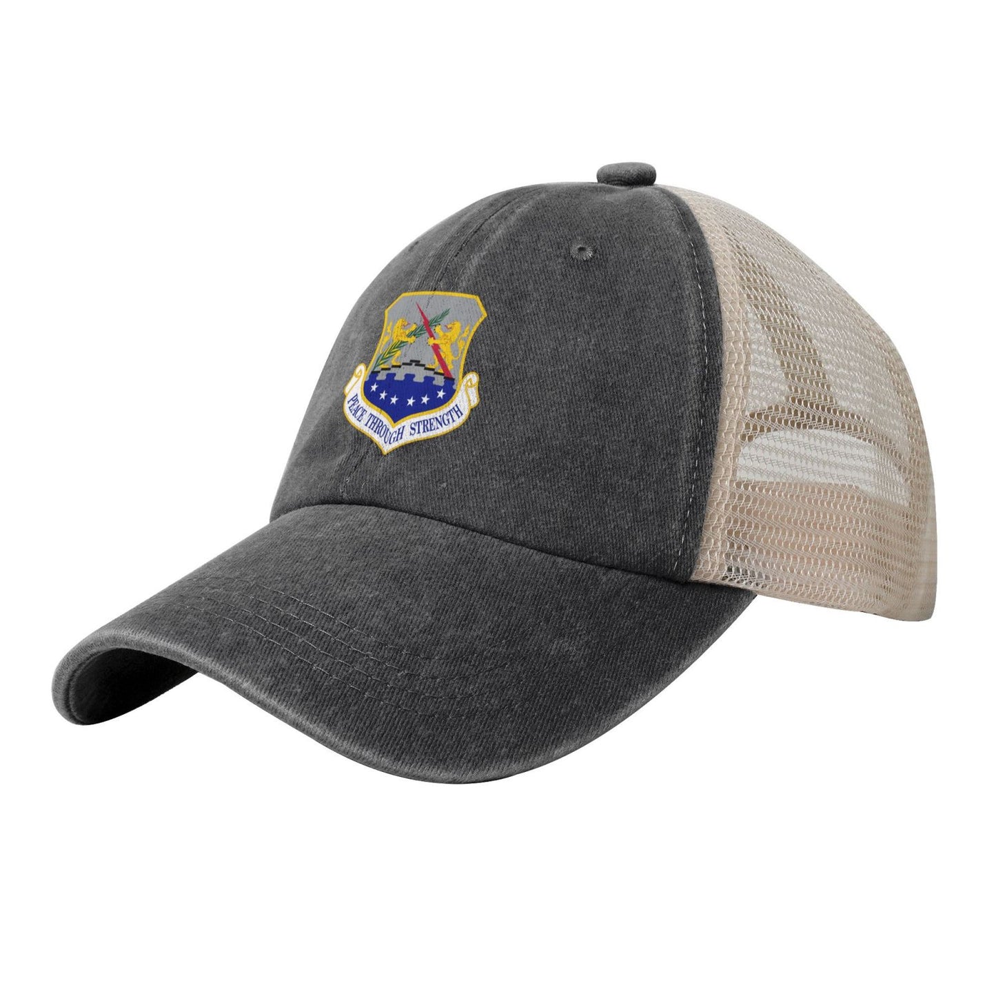 100th Air Refueling Wing Printed unisex baseball cap adjustable grid baseball cap veteran gift