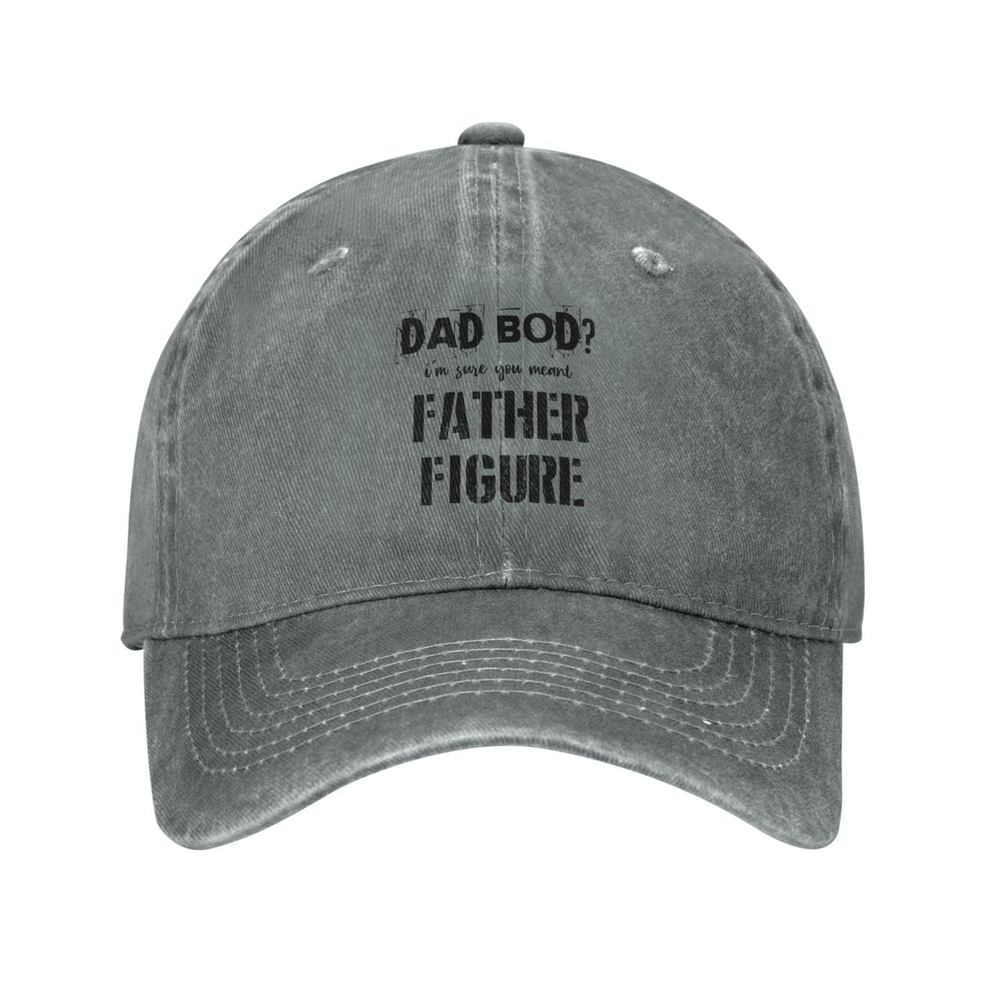 Dad Bod Father Figure Printing unisex baseball cap adjustable hats Outdoor leisure hat trucker cap