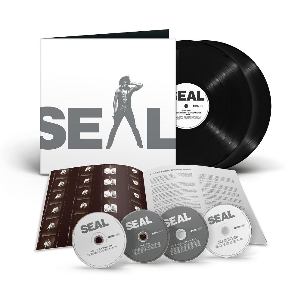 Seal Seal (Self Titled) Vinyl LP Deluxe Box Set 2022 - VINYL LP "VINYLBADGES"