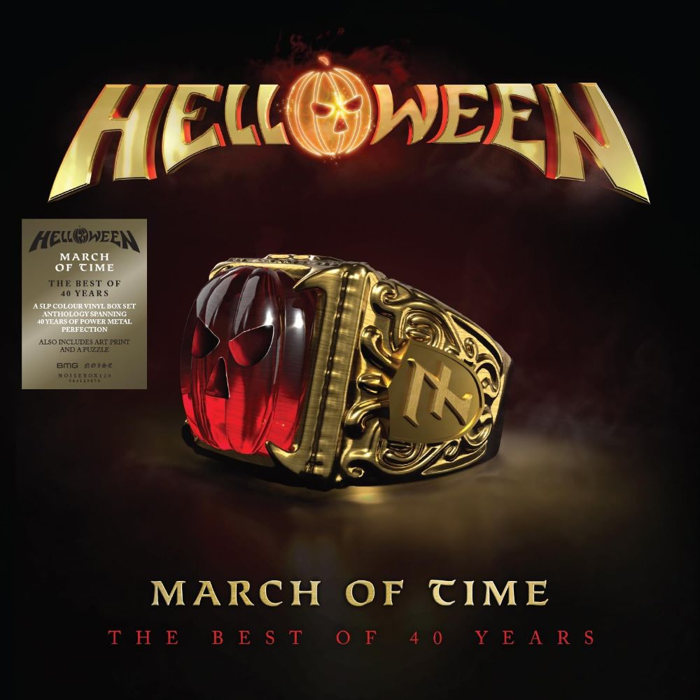 Helloween March of Time: The Best of 40 Years Vinyl LP Box Set 2025 - VINYL LP "VINYLBADGES"