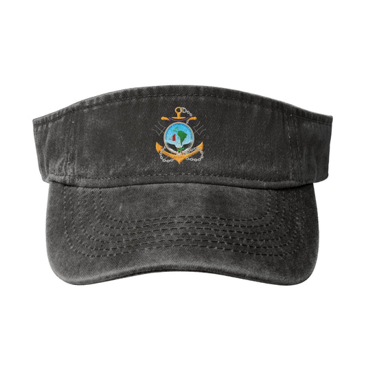 U.S. Fourth Fleet Badge Printing adjustable Empty Top Baseball Sun Cap unisex outdoor sport hat veterans gift