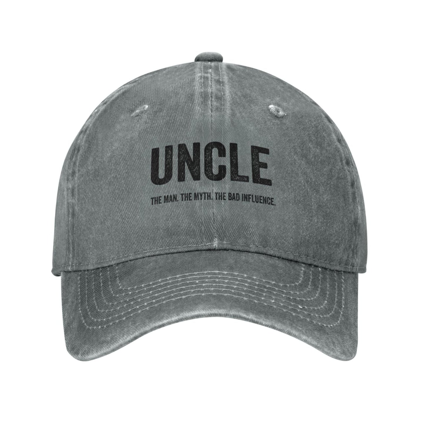 Uncle The Bad Influence Printing unisex baseball cap adjustable hats Outdoor leisure hat trucker cap