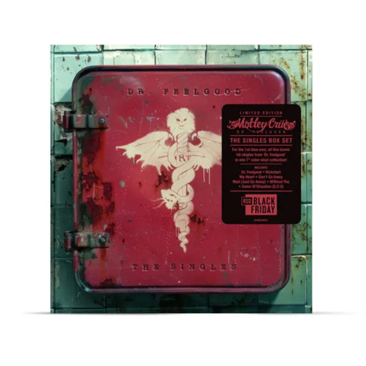 Motley Crue Dr. Feelgood 7" Vinyl Single Box Set Black Friday 2024 - VINYL LP "VINYLBADGES"