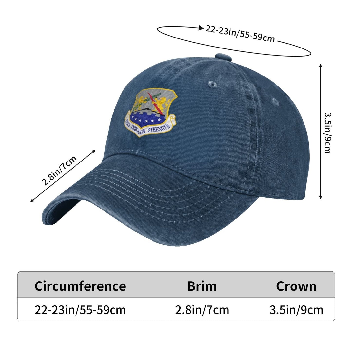 100th Air Refueling Wing Printed unisex baseball cap adjustable cap veteran gift