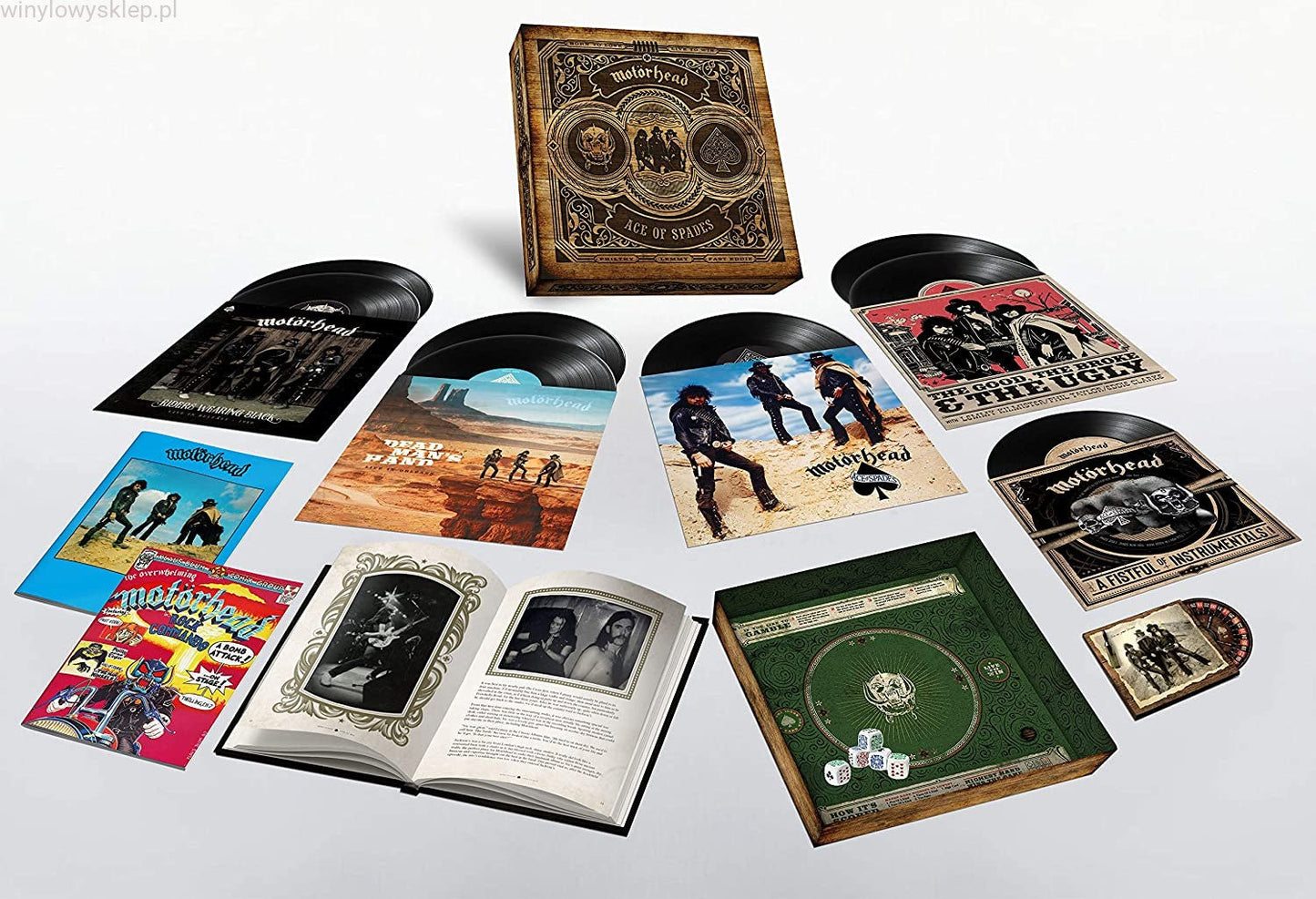Motorhead Ace of Spades - Vinyl & DVD BOX SET 2020 - VINYL LP "VINYLBADGES"