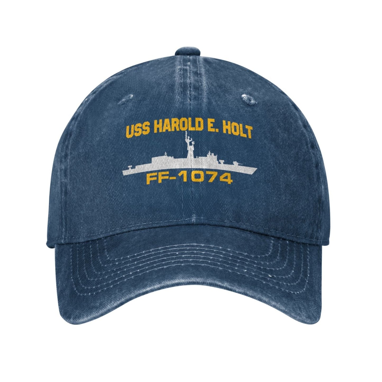 USS Harold E. Holt (FF-1074) Printed unisex baseball cap adjustable cap veteran gift