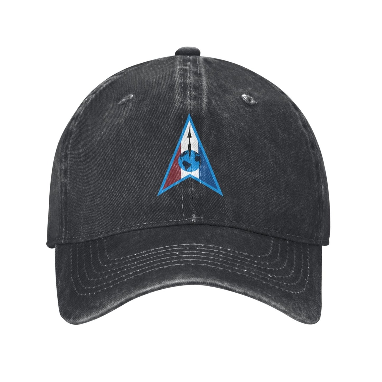 Space Delta 1 Emblem Printing unisex baseball cap adjustable cap veteran gift