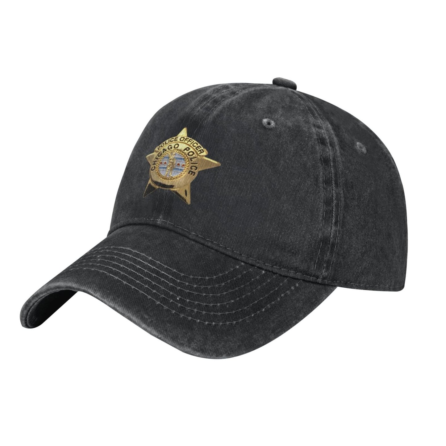 CHICAGO POLICE Printed unisex baseball cap adjustable cap outdoor sunshade trucker hat