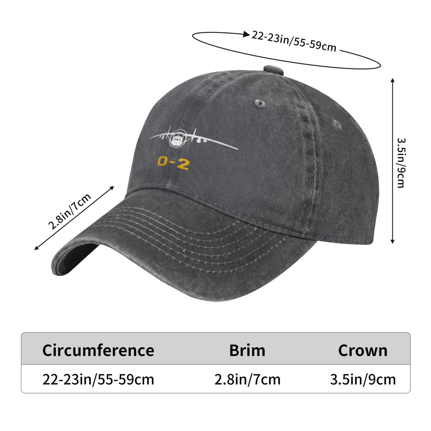 O-2 Printing unisex baseball cap adjustable hats Outdoor leisure hat veteran gift