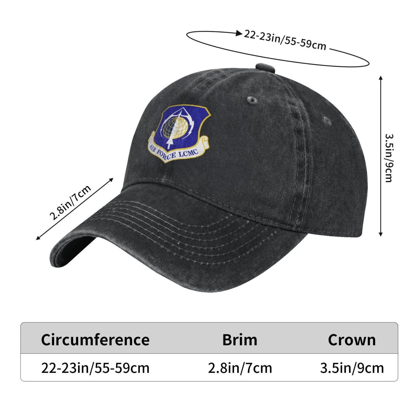 Air Force Life Cycle Management Center Printing unisex baseball cap adjustable cap veteran gift