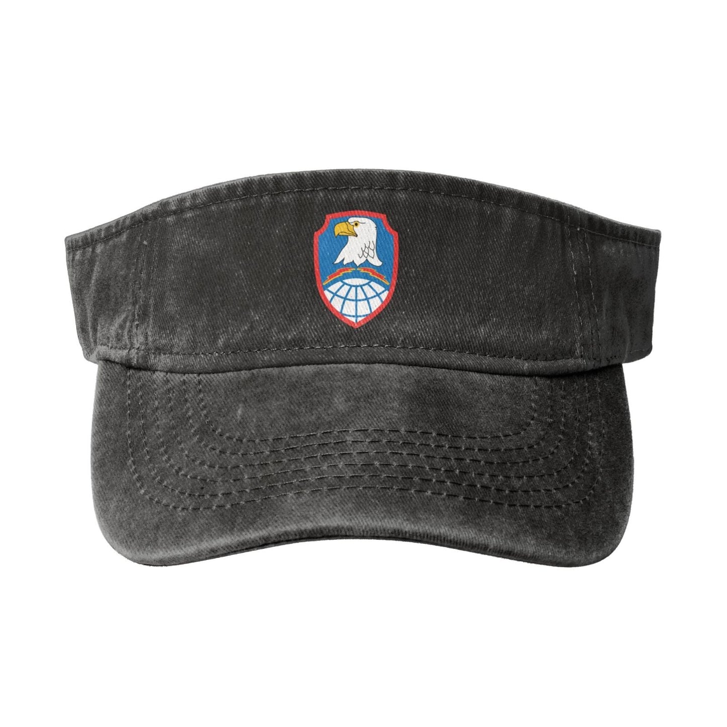 USA Space And Missile Defense Command Printing adjustable Empty Top Baseball Sun Cap unisex outdoor sport hat veterans gift