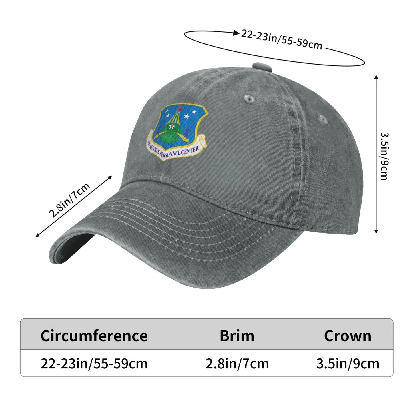 USAF-Air Reserve Personnel Center Printed unisex baseball cap adjustable cap veteran gift