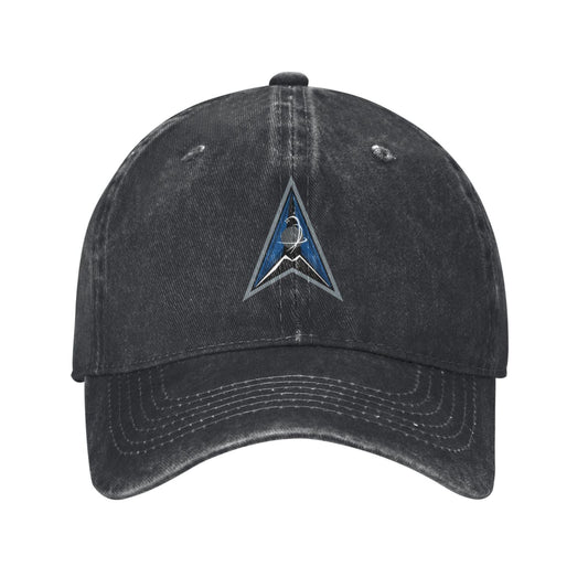 Space Delta 8 Emblem Printing unisex baseball cap adjustable cap veteran gift
