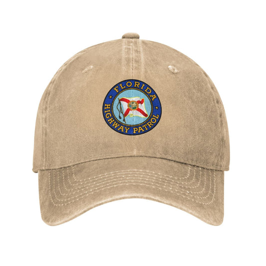Florida Highway Patrol Printing unisex baseball cap adjustable hats veteran gift