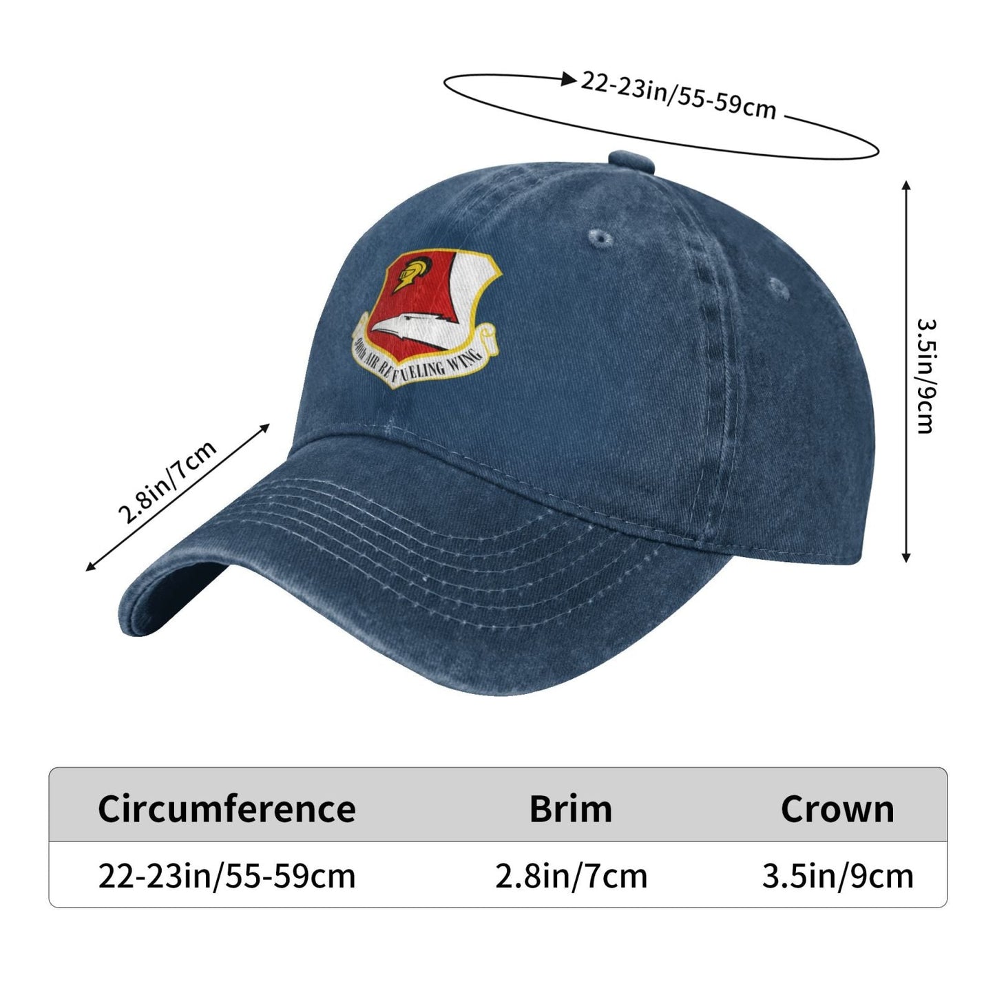 940th Air Refueling Wing Printing unisex baseball cap adjustable cap veteran gift