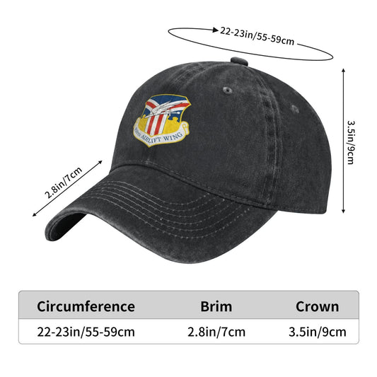 910th Airlift Wing Printing unisex baseball cap adjustable cap veteran gift