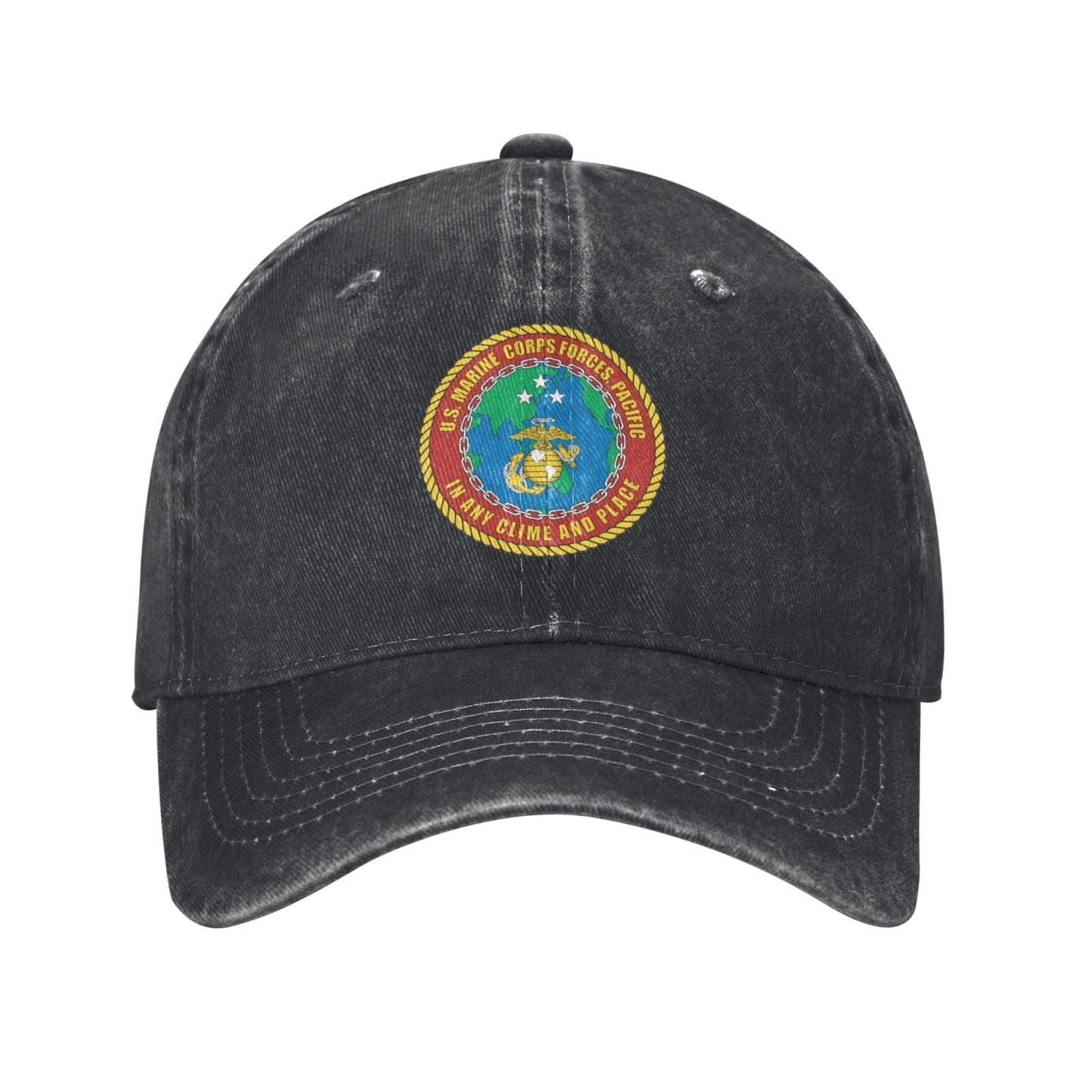 Seal Of U.S. Marine Corps Forces Pacific Printed unisex baseball cap adjustable cap veteran gift