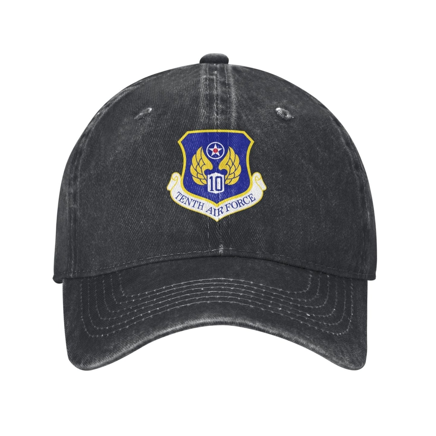 Tenth Air Force-Emblem Printed unisex baseball cap adjustable cap veteran gift