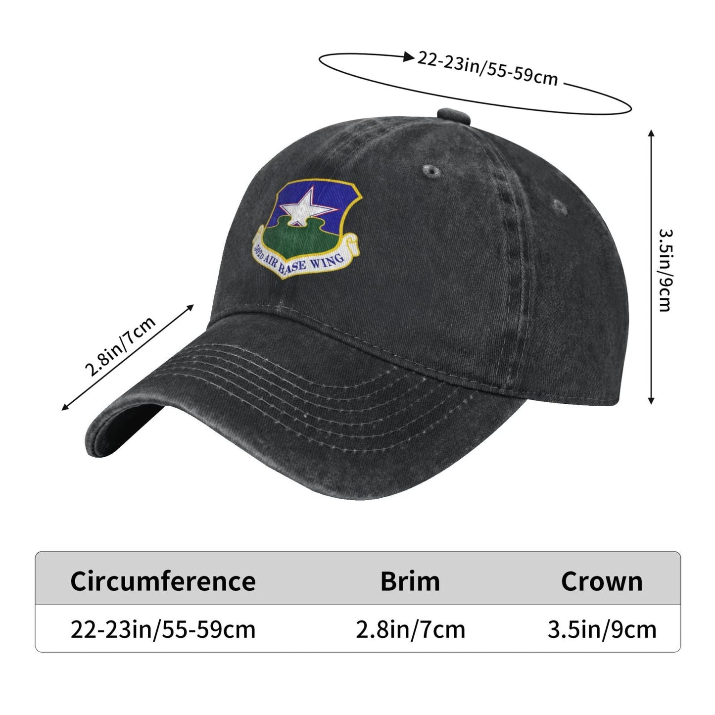 USAF-502d Air Base Wing Printing unisex baseball cap adjustable cap veteran gift