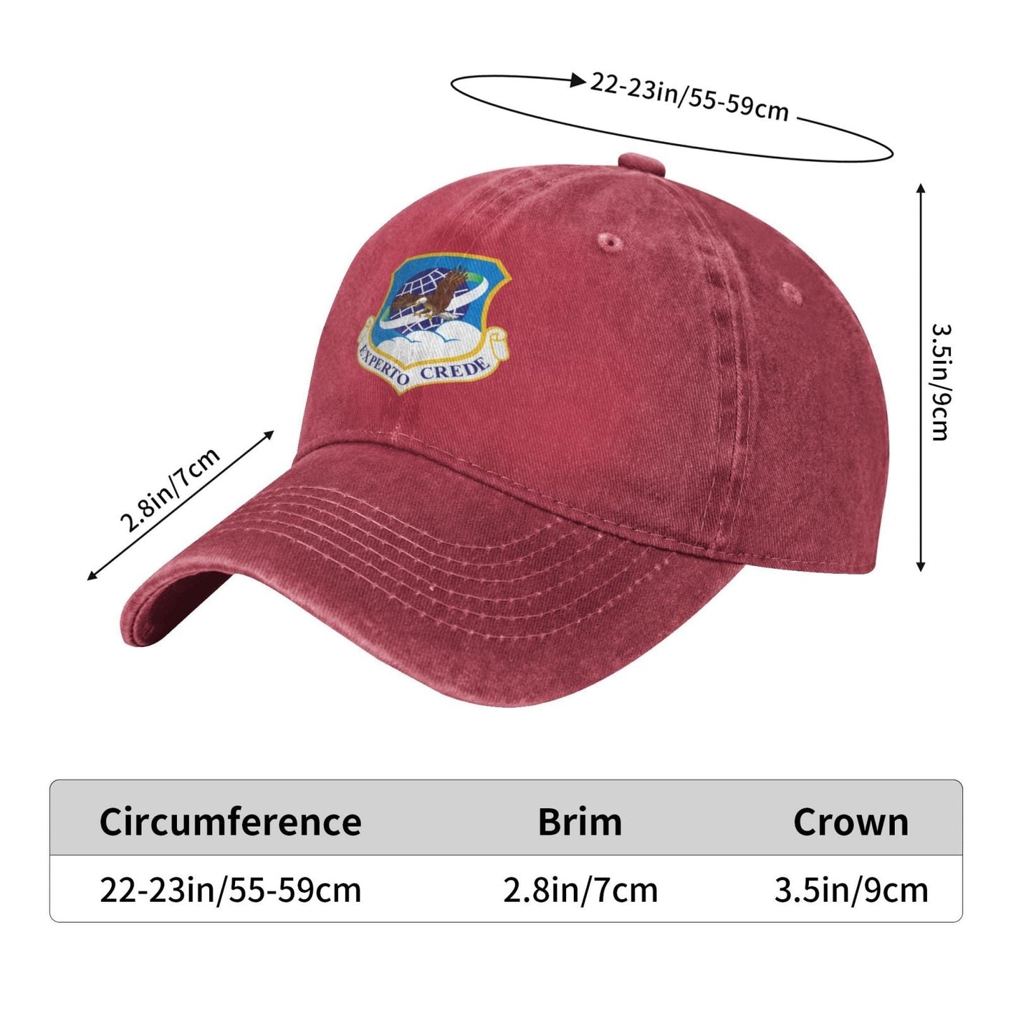 89th Airlift Wing Printing unisex baseball cap adjustable cap veteran gift