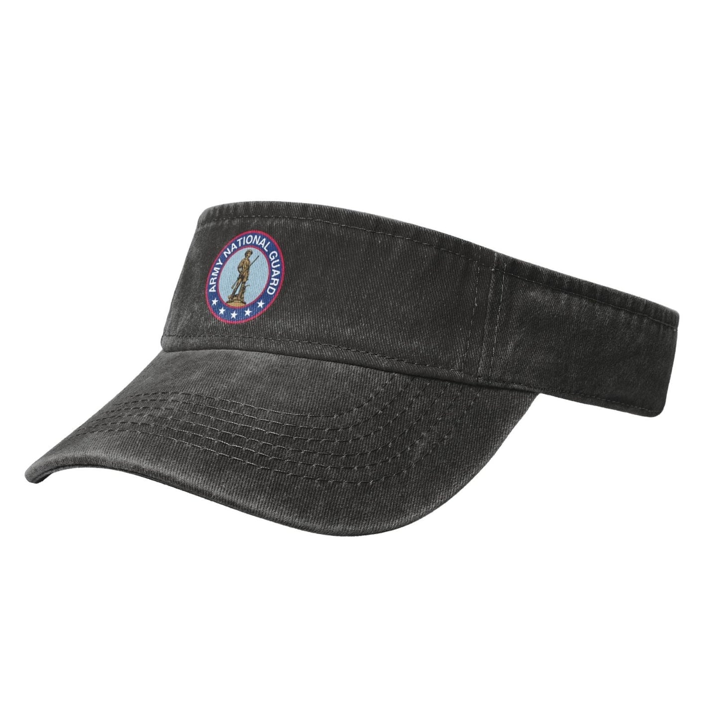 Seal Of The United States Army National Guard Printing adjustable Empty Top Baseball Sun Cap unisex outdoor sport hat veterans gift
