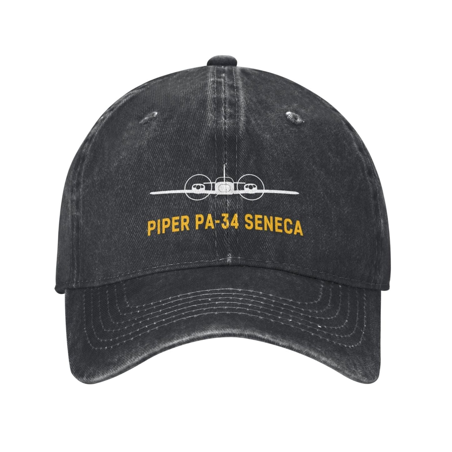 Piper PA-34 Seneca Printing unisex baseball cap adjustable hats Outdoor leisure hat veteran gift