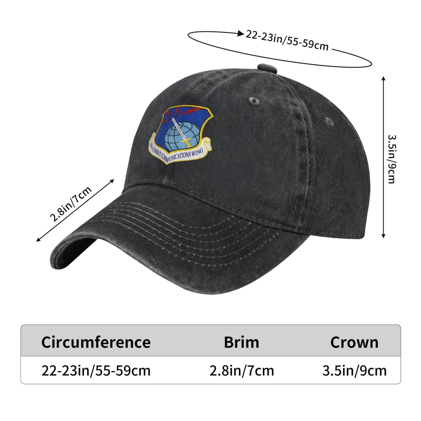 USAF-689 Combat Communications Wing Printing unisex baseball cap adjustable cap veteran gift
