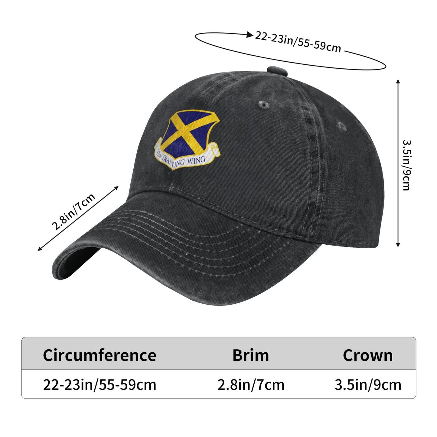37th Training Wing Printing unisex baseball cap adjustable cap veteran gift