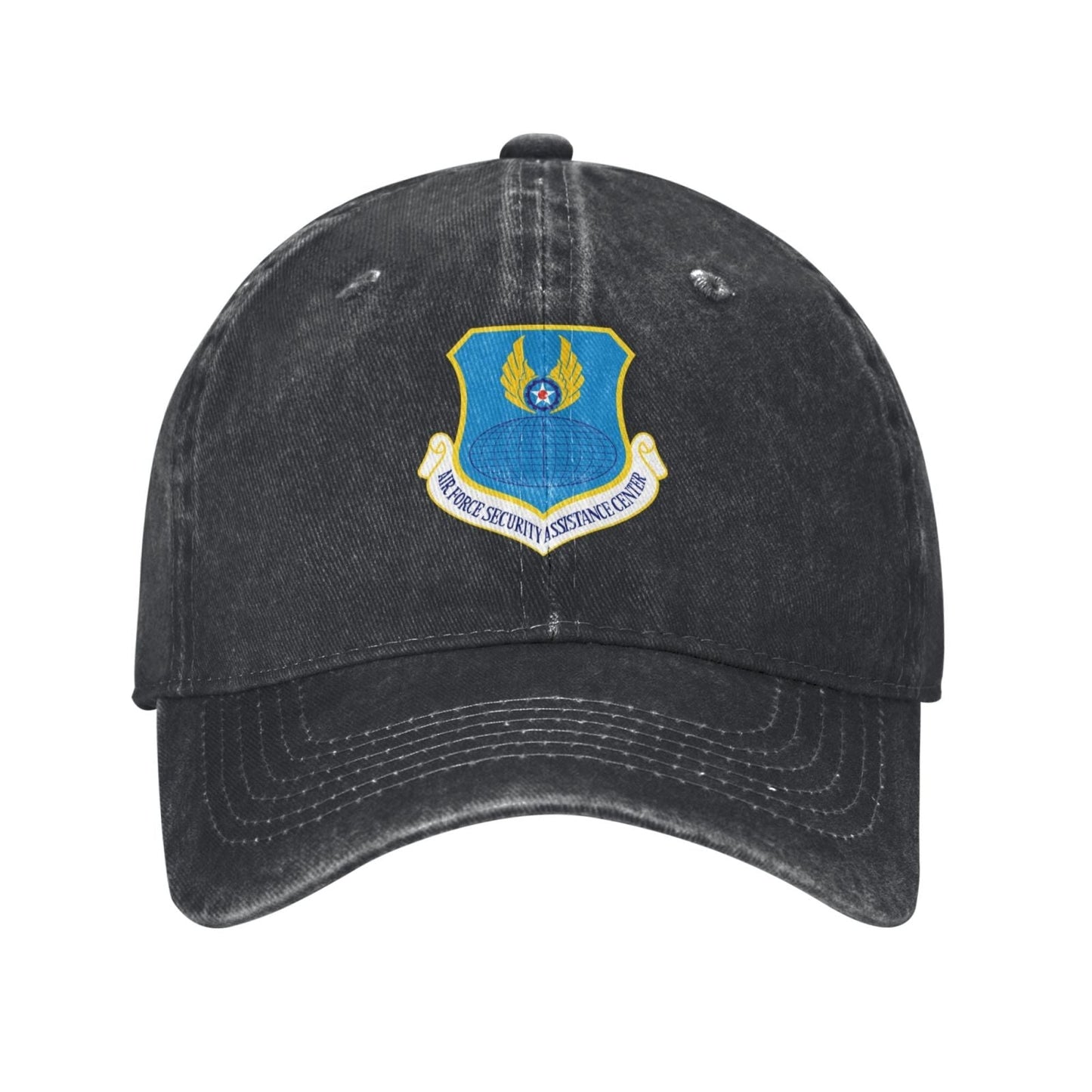 USAF-Security Assistance Center Printed unisex baseball cap adjustable cap veteran gift