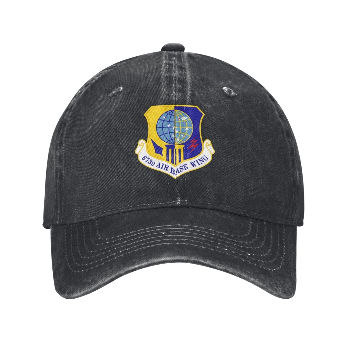 673d Air Base Wing Printing unisex baseball cap adjustable cap veteran gift