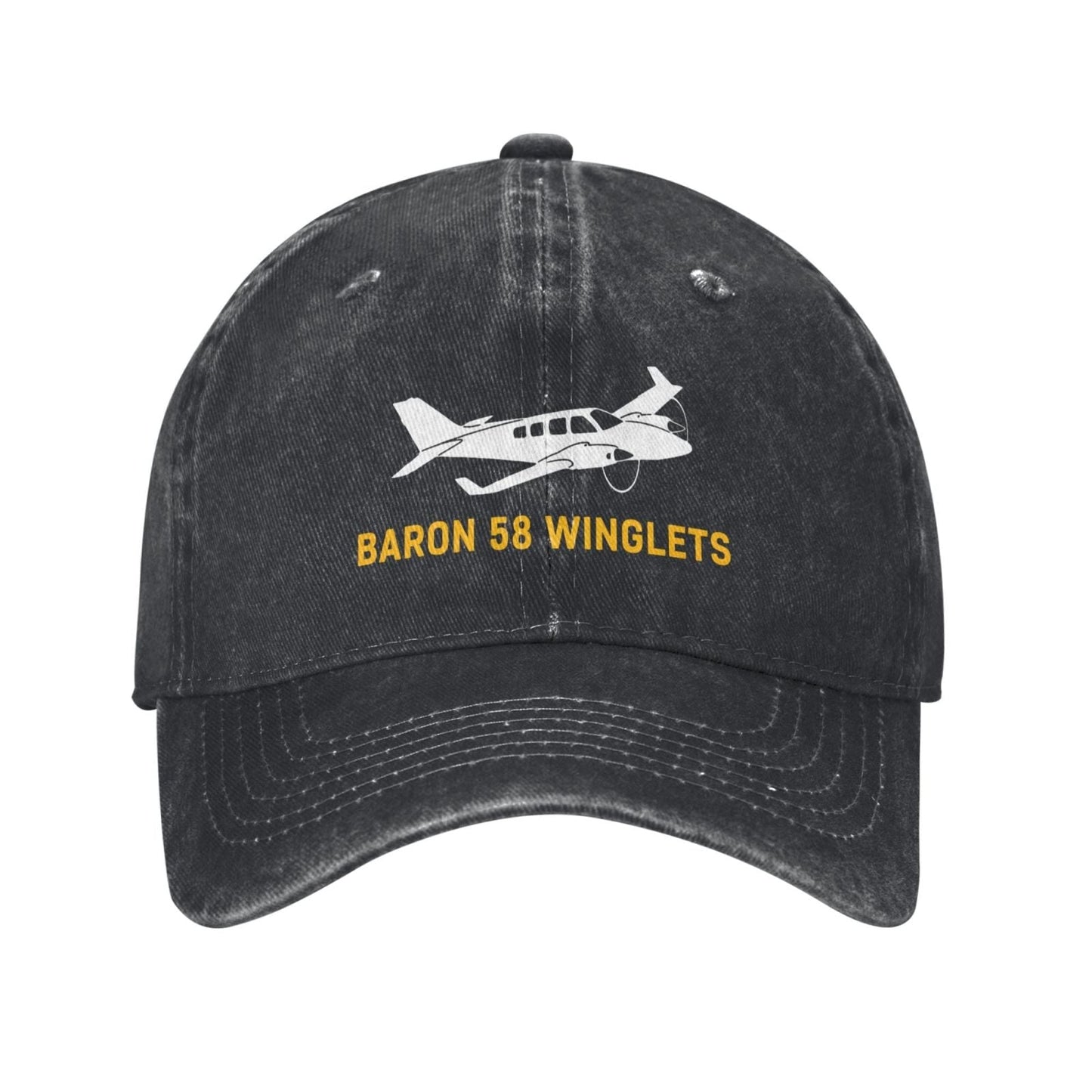 Baron 58 Winglets Printing unisex baseball cap adjustable hats Outdoor leisure hat veteran gift