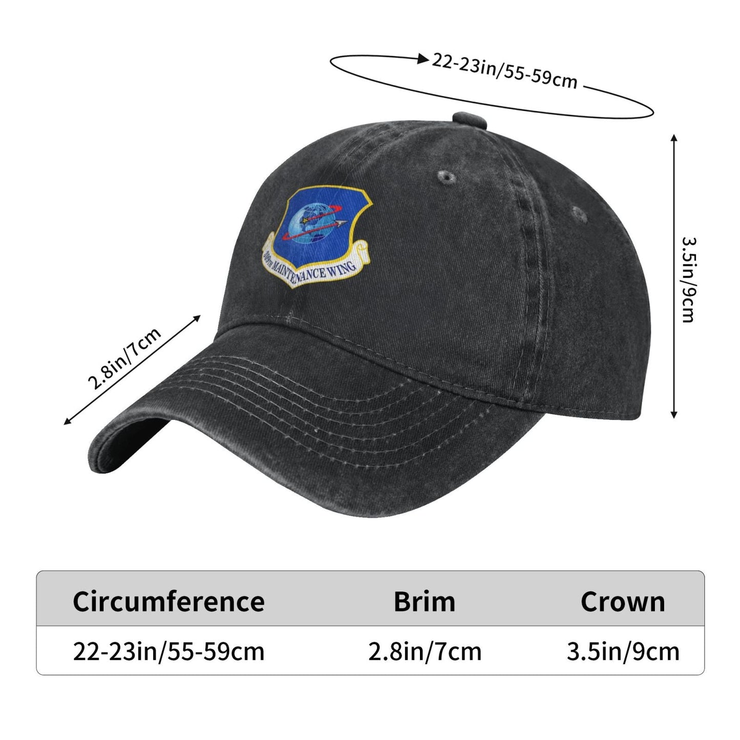 309th Maintenance Wing Printing unisex baseball cap adjustable cap veteran gift
